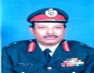 Maj Gen S S Sharma, KC, VSM. 